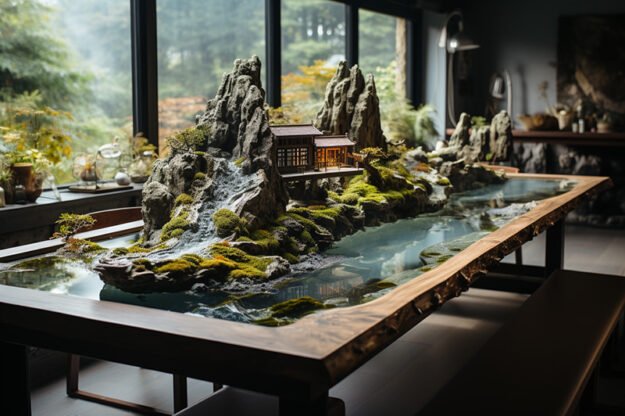 Nature-Inspired Organic Table: