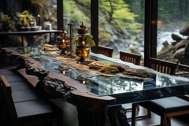 Nature-Inspired Organic Table: Transform Your Living Space