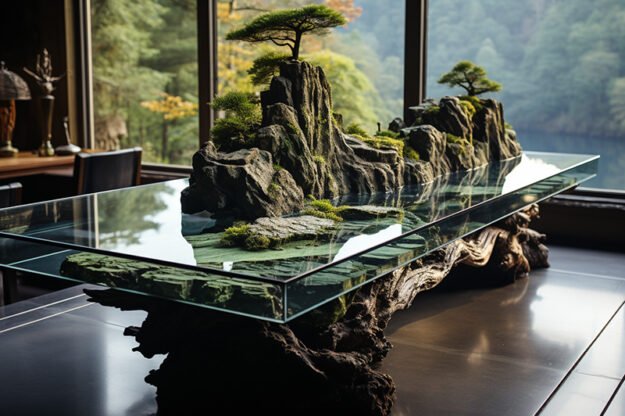 Nature-Inspired Organic Table: Elevate Your Space with Nature's Artistry