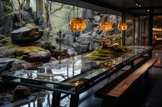 Nature-Inspired Organic Table: Elevate Your Dining Experience