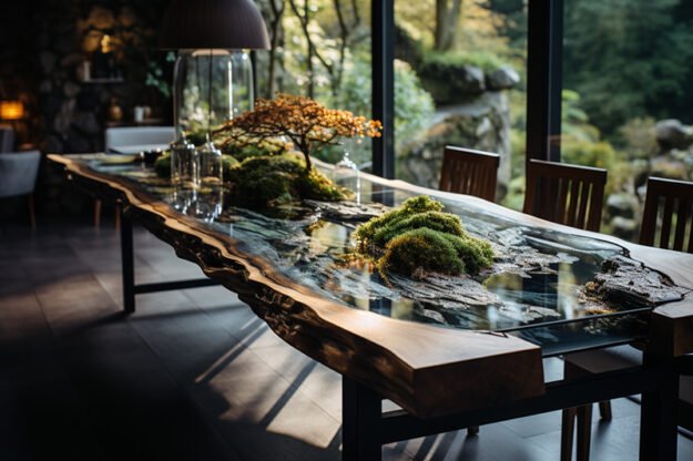 Nature-Inspired Organic Table: Elevate Your Space with Natural Elegance