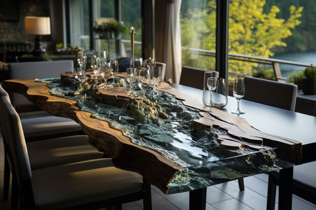 Nature-Inspired Organic Table: