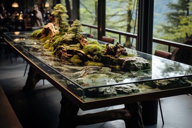 Nature-Inspired Organic Table