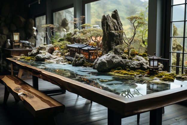 Nature-Inspired Organic Table: Elevate Your Space