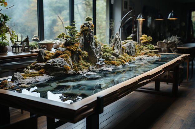 Nature-Inspired Organic Table: Elevate Your Space with Serenity