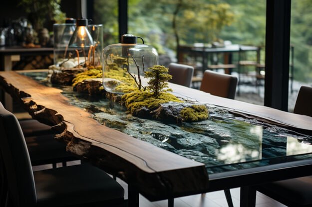 Nature-Inspired Organic Table