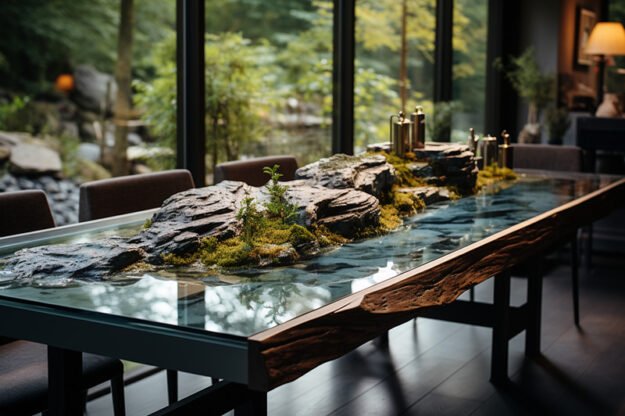 Nature-Inspired Organic Table