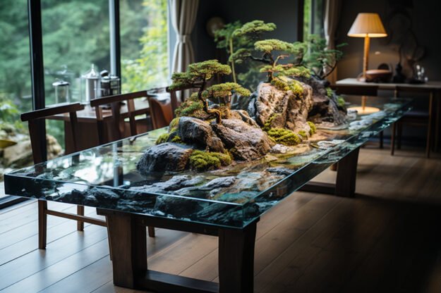 Nature-Inspired Organic Table