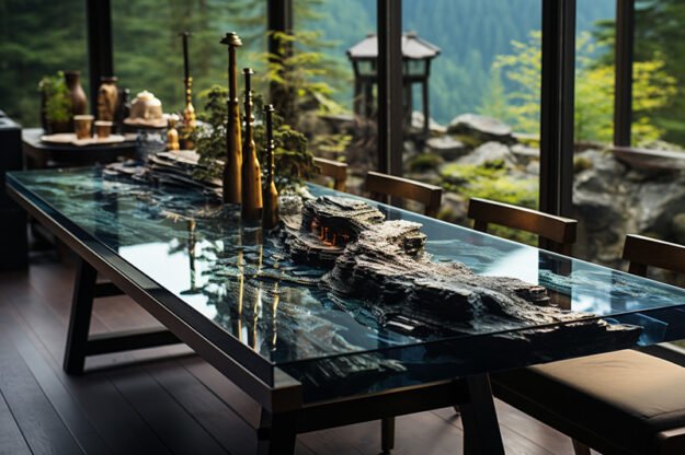Nature-Inspired Organic Table: Elevate Your Living Space