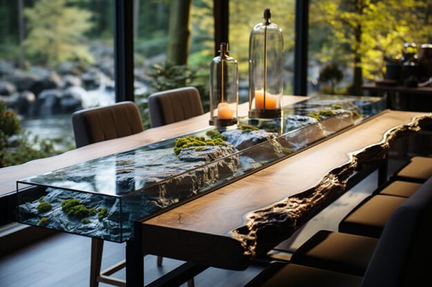 Nature-Inspired Organic Table