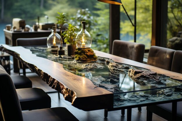 Nature-Inspired Organic Table