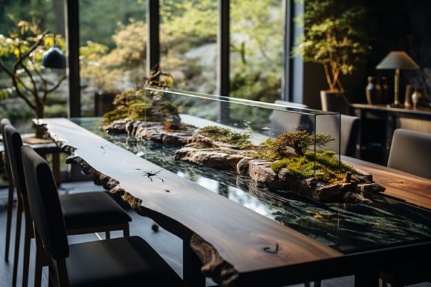 Nature-Inspired Organic Table: Elevate Your Living Space