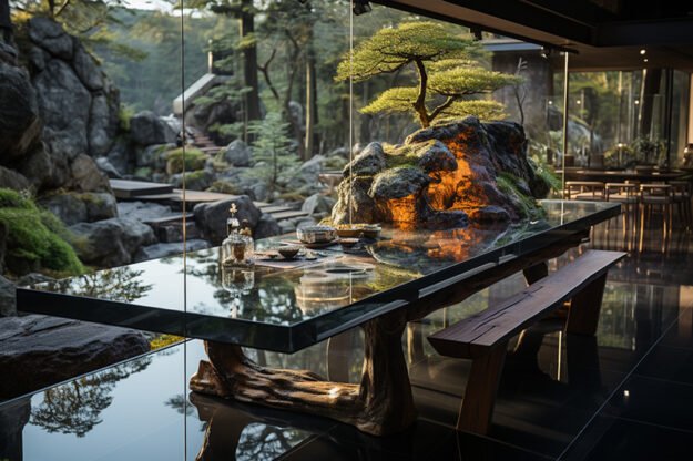 Nature-Inspired Organic Table