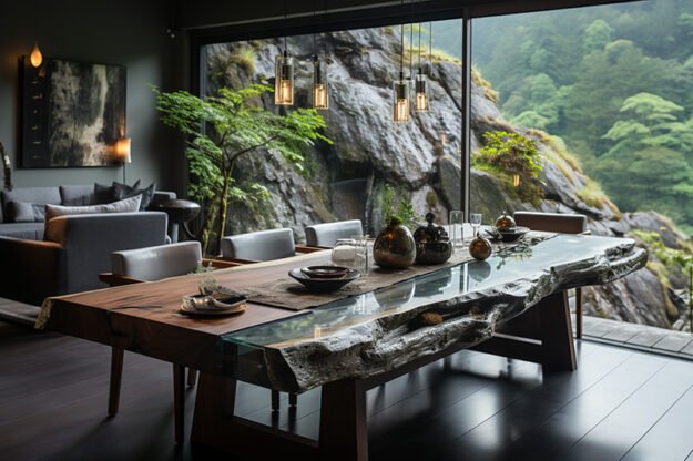 Nature-Inspired Organic Table