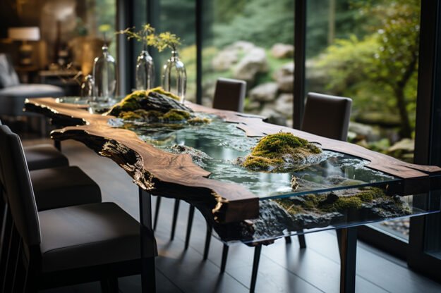 Nature-Inspired Organic Table: Crafting Your Elegant Sanctuary