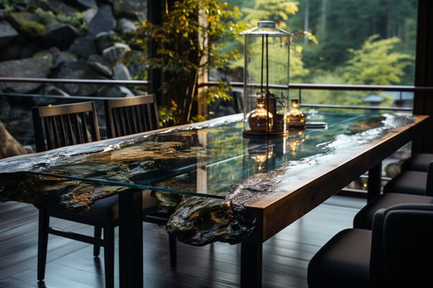 Nature-Inspired Organic Table: Elevate Your Dining Experience