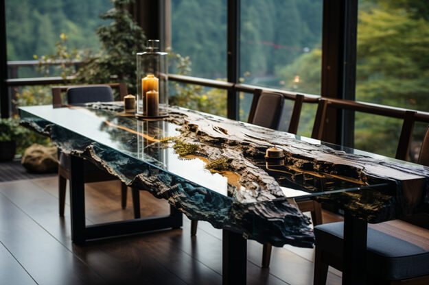 Nature-Inspired Organic Table