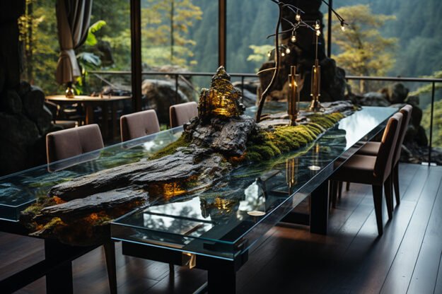 Nature-Inspired Organic Table