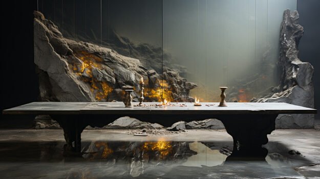 Nature-Inspired Organic Table: Elevate Your Space with Elegance and Functionality