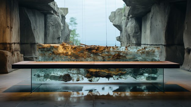 Nature-Inspired Organic Table: A Fusion of Elegance and Earthy Charm