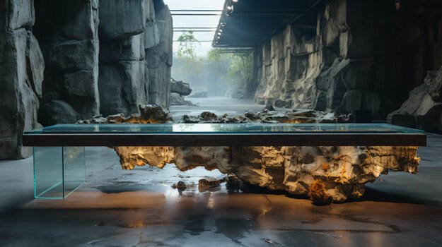 Nature-Inspired Organic Table: A Statement of Elegance and Harmony