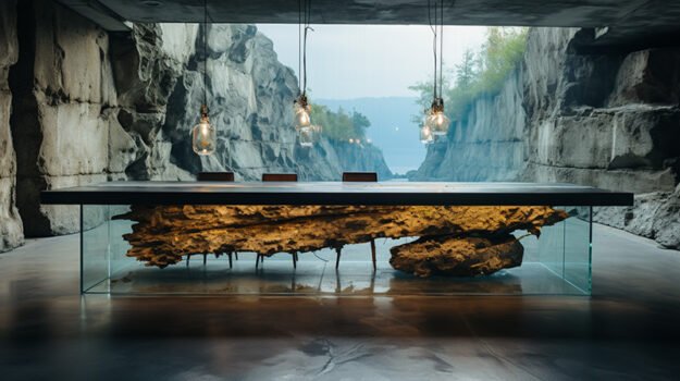 Nature-Inspired Organic Table: Transform Your Space with Timeless Elegance