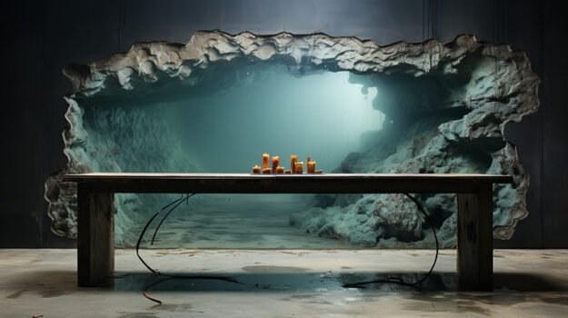 Nature-Inspired Organic Table