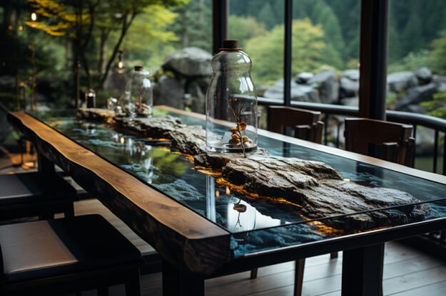 Nature-Inspired Organic Table: Elevate Your Dining Experience