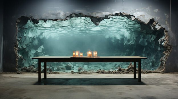 Nature-Inspired Organic Table