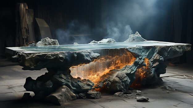 Nature-Inspired Organic Table: A Stunning Fusion of Elegance and Innovation