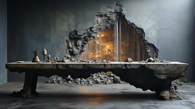 Nature-Inspired Organic Table: Experience Unmatched Elegance in Your Space