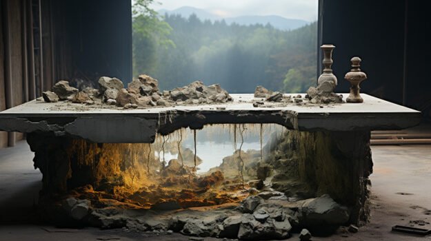 Nature-Inspired Organic Table: