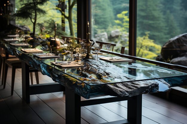 Nature-Inspired Organic Table