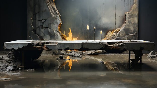 Nature-Inspired Organic Table: Elevate Your Dining Experience