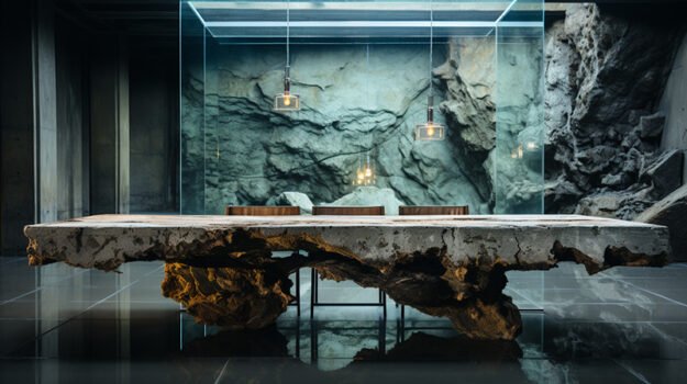 Nature-Inspired Organic Table