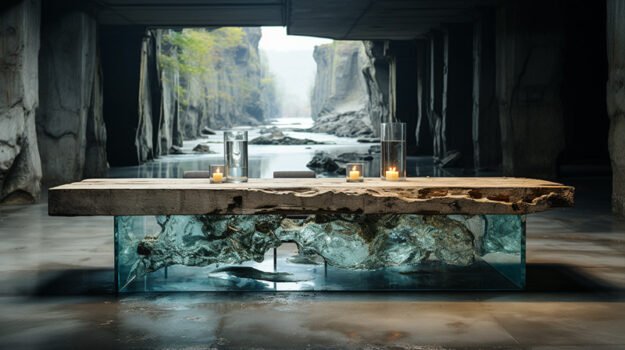 Nature-Inspired Organic Table