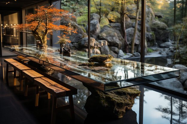 Nature-Inspired Organic Table