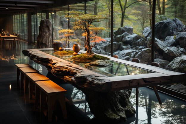 Nature-Inspired Organic Table: Elevate Your Space with Timeless Elegance