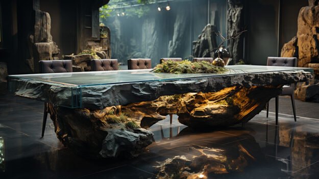 Nature-Inspired Organic Table