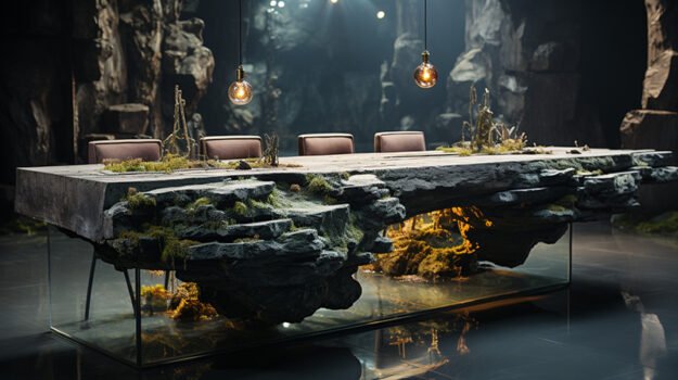 Nature-Inspired Organic Table: A Statement Piece for Modern Elegance