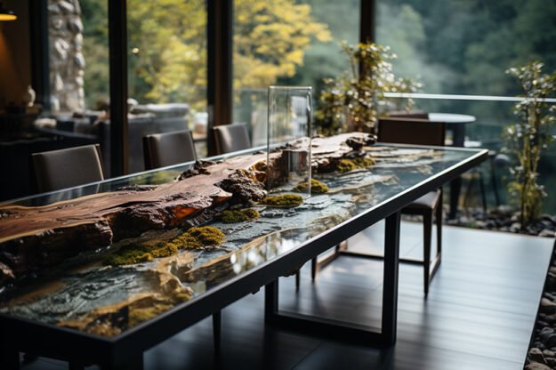 Nature-Inspired Organic Table: Elevate Your Dining Experience