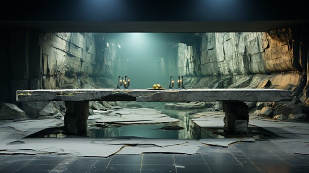 Nature-Inspired Organic Table: A Majestic Statement for Your Space