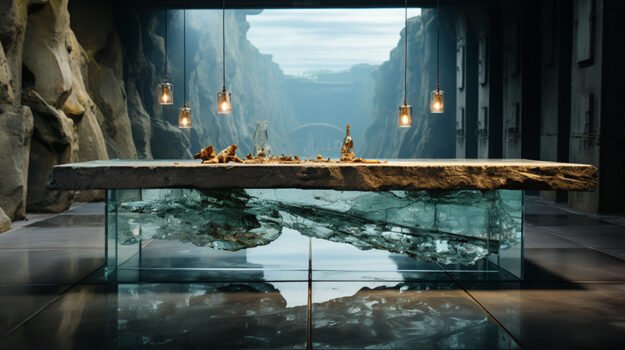 Nature-Inspired Organic Table