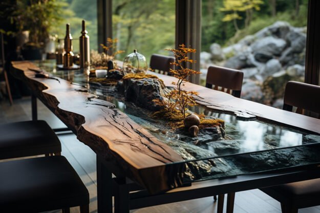 Nature-Inspired Organic Table: