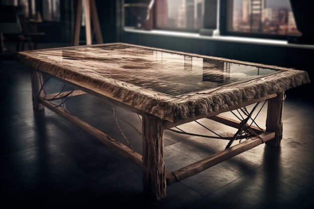 Nature-Inspired Organic Table: Elevate Your Space with Timeless Elegance