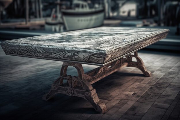 Nature-Inspired Organic Table: Elevate Your Space with Timeless Elegance