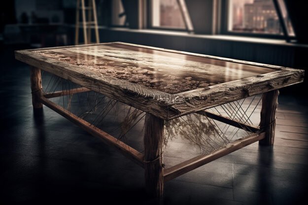 Nature-Inspired Organic Table: Elevate Your Space with Timeless Elegance