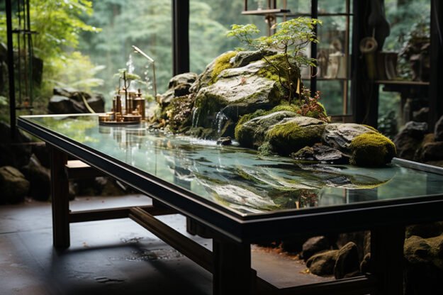 Nature-Inspired Organic Table