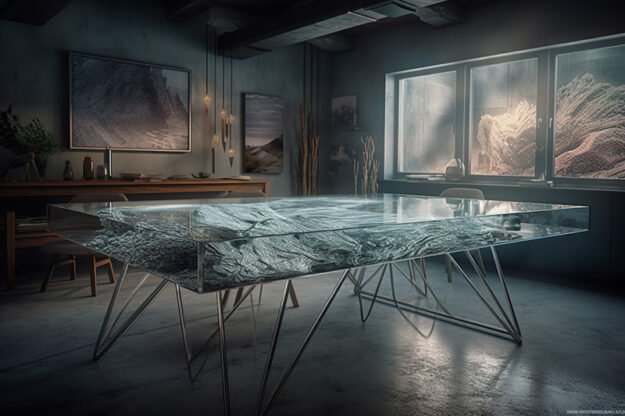 Nature-Inspired Organic Table