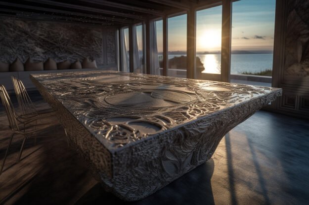 Nature-Inspired Organic Table: Elevate Your Dining Experience
